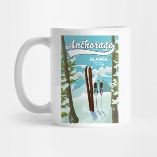 Anchorage Alaska To Ski Mug